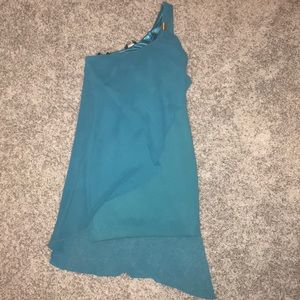 Bebe one shoulder dress